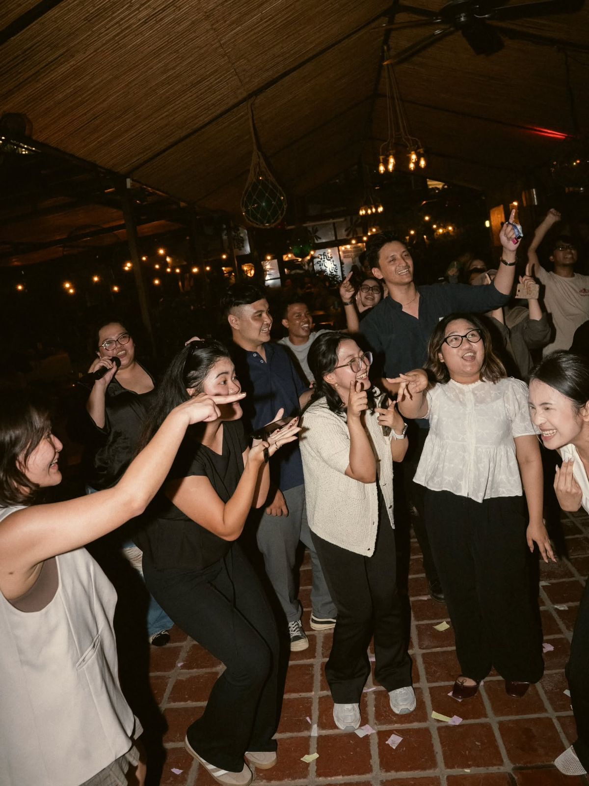 Keramaian peserta di acara gathering